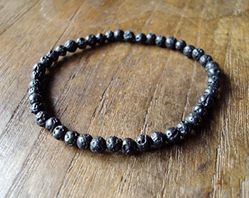 Black lava bracelet