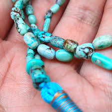 Nishabour Turquoise Misbaha (tasbih) islamic praying beads turquoise gemstone Original guaranteed