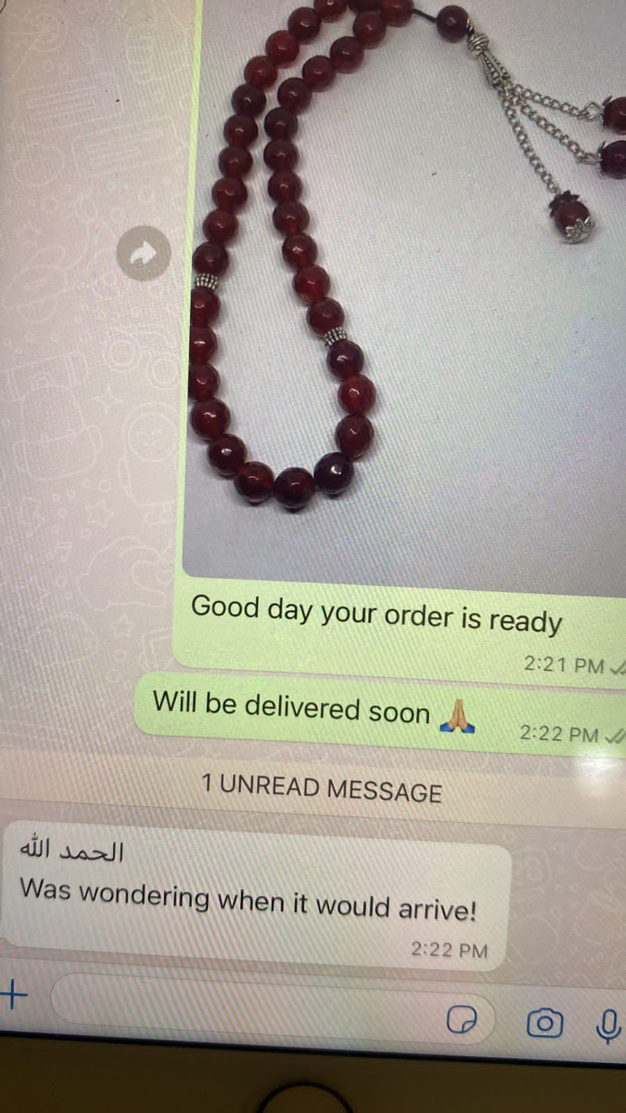 Nishabour Turquoise Misbaha (tasbih) islamic praying beads turquoise gemstone Original guaranteed