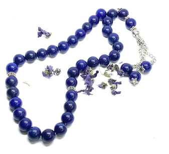 Lapis lazuli Mesbaha (tasbih) islamic praying beads lapis lazuli gemstone