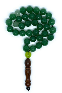 Green jade tasbih (Business success)