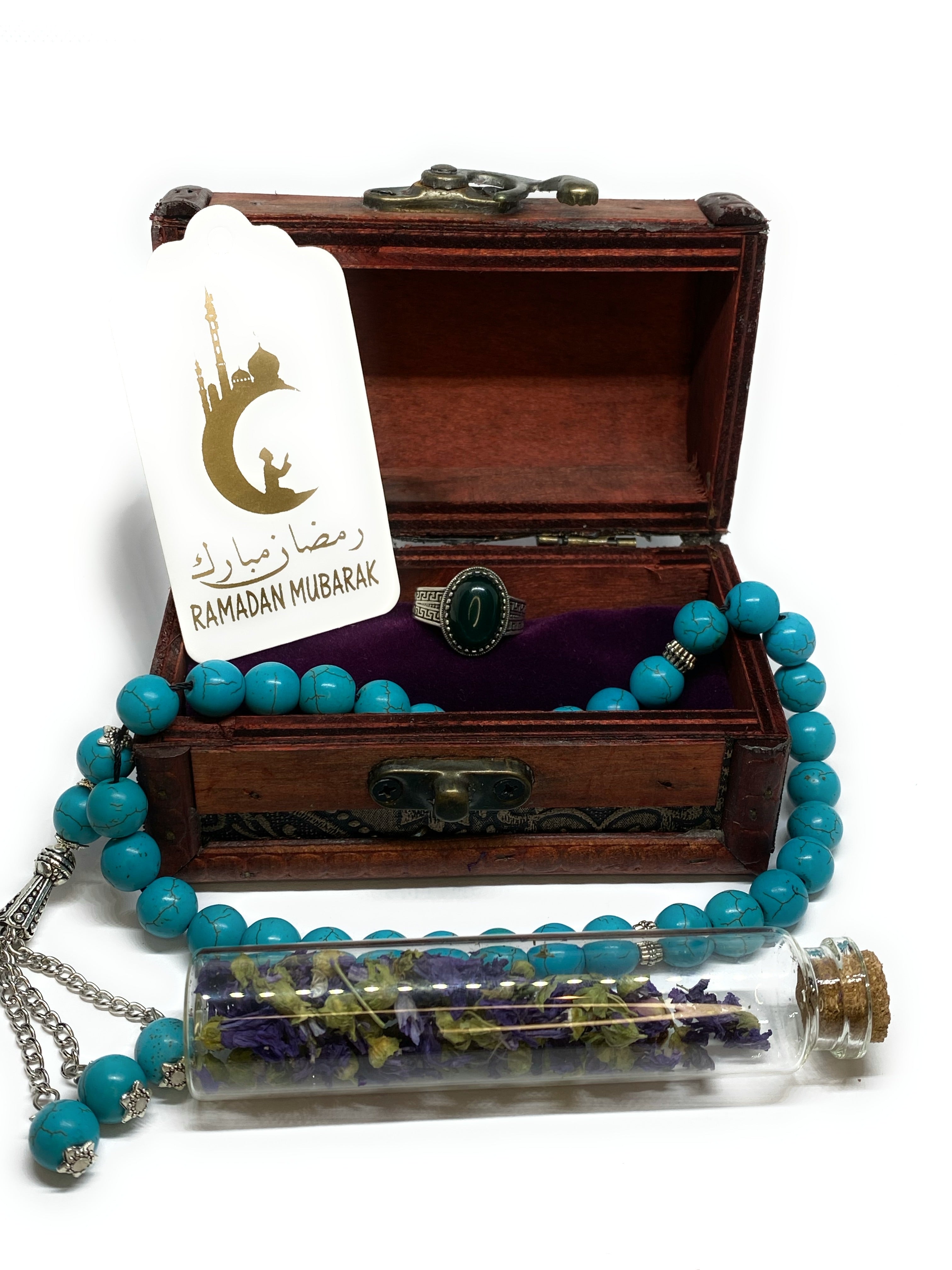 Ramadan gift package small with natural stones