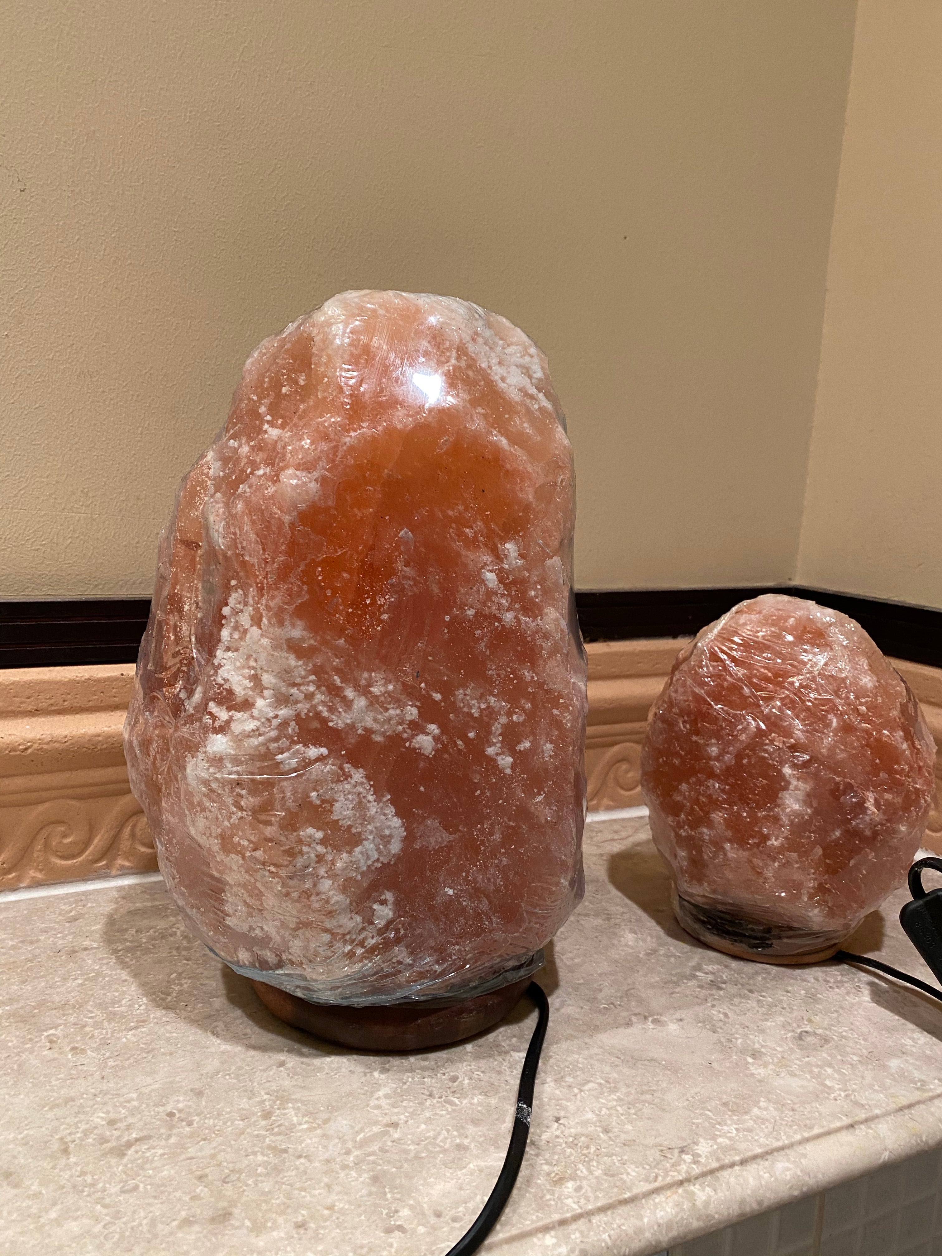 Giant himalayan salt lamp (original