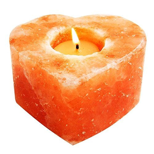 Himalayan Heart salt candle (2X pcs)