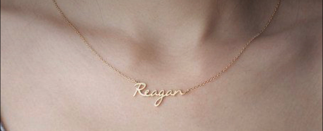 Customized gold / silver necklace