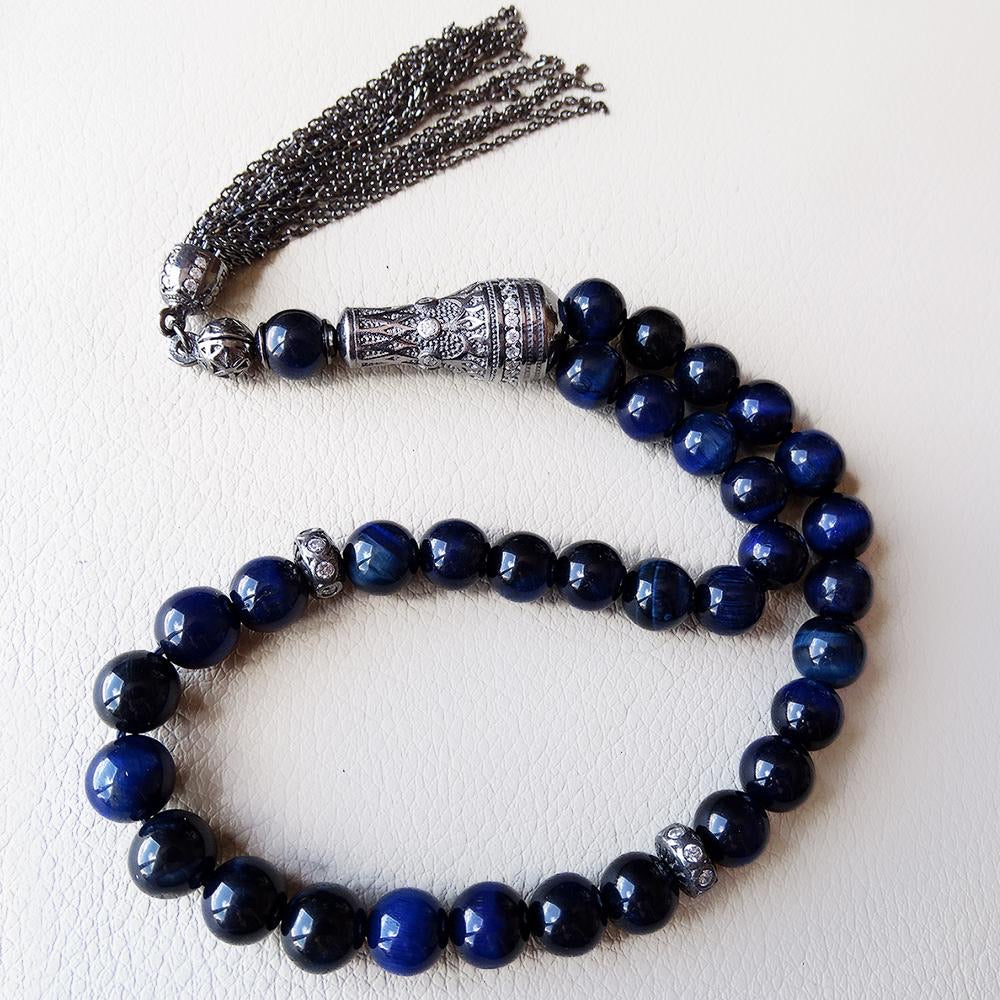 Tiger eye stone tasbih