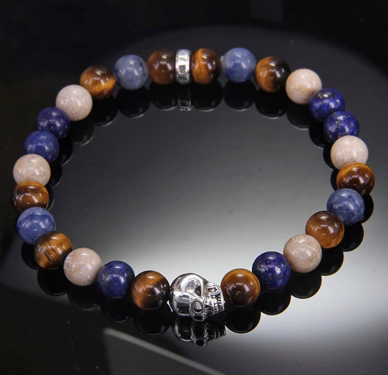 Morning night bracelet (tiger eye stone)