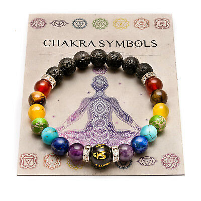 Chakra stone bracelet