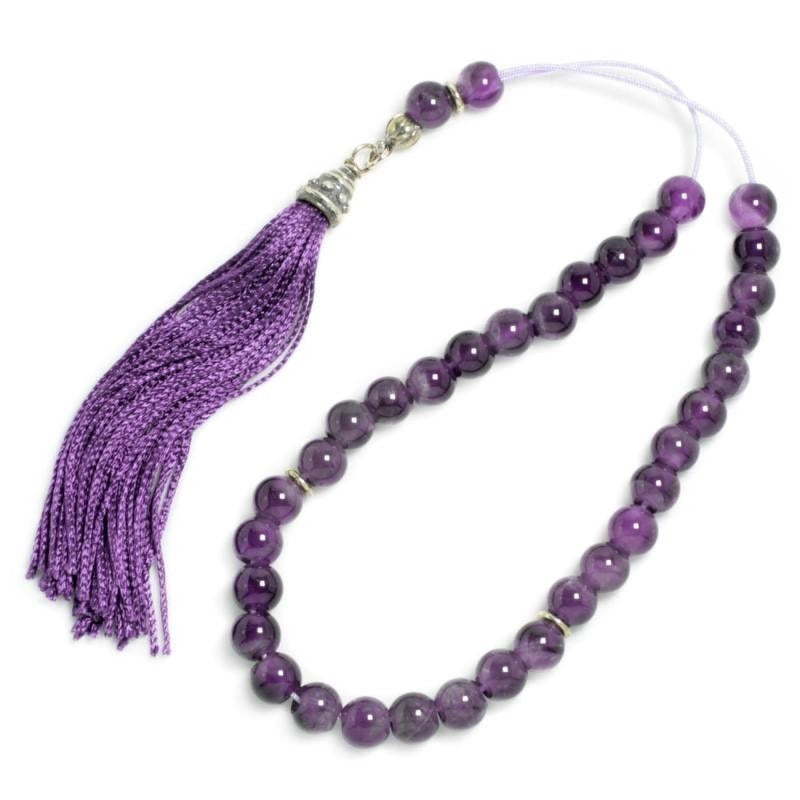 Amethyst stone tasbih